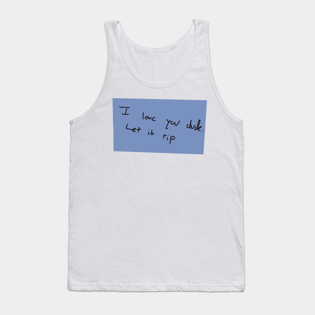 The bear let it rip note Hulu fx tv show Tank Top by Denicbt